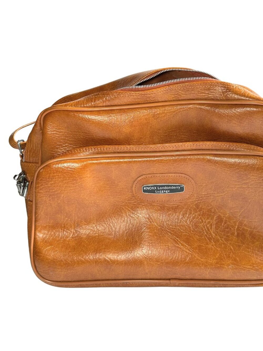 Knoxx Londonderry Vintage 16" Brown Carry On/Duffle Luggage Bag‎